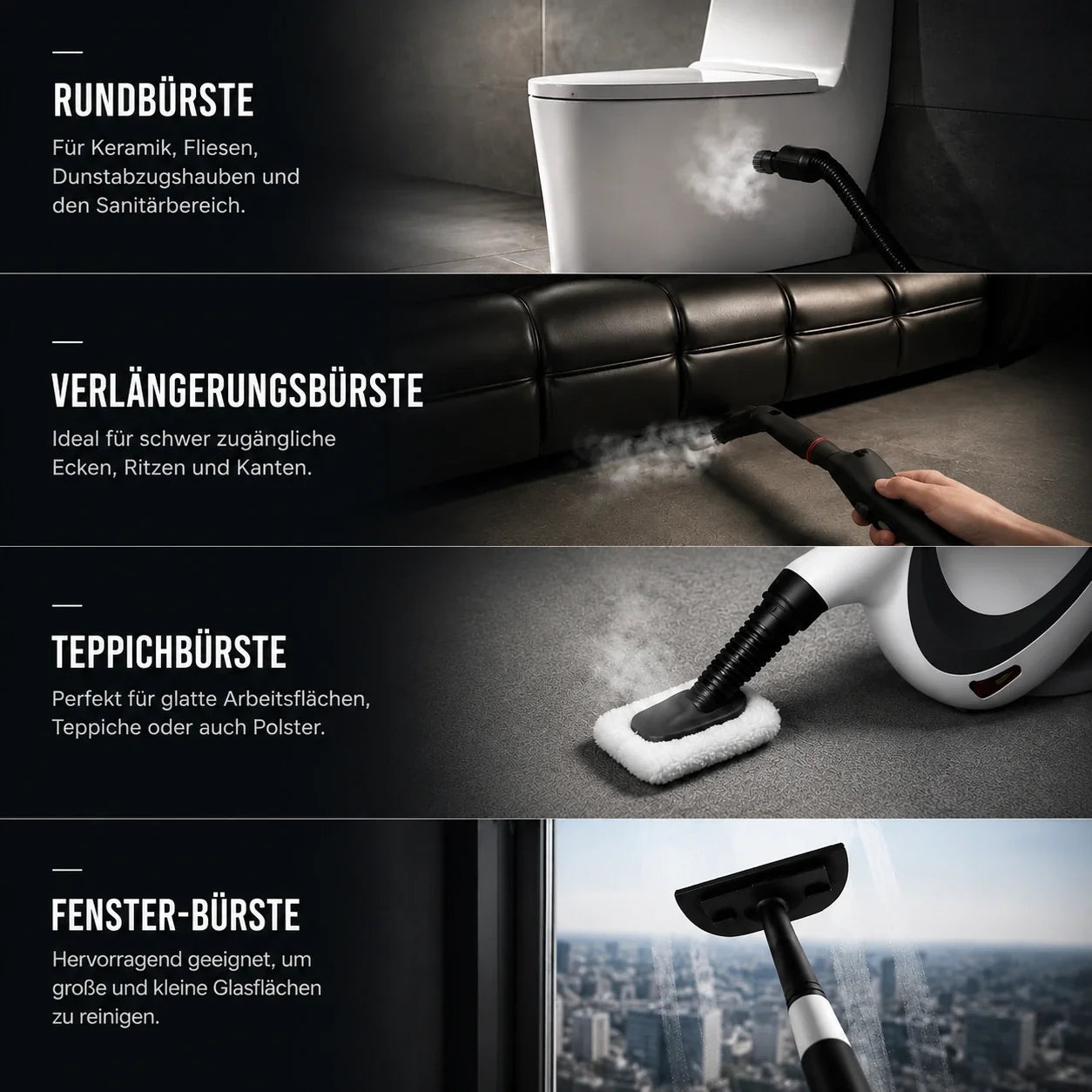 Reinhaus®️ Dampfreiniger Pro